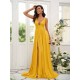 Charming Jersey Ruffles V-neck Sleeveless Bridesmaid Dresses